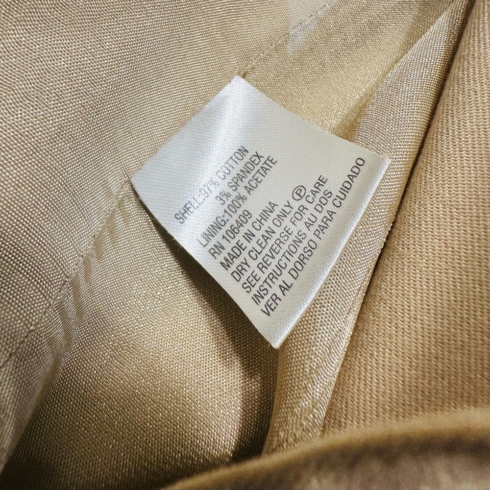 Antonio Melani Tan Trench Coat - Picture 5 of 5
